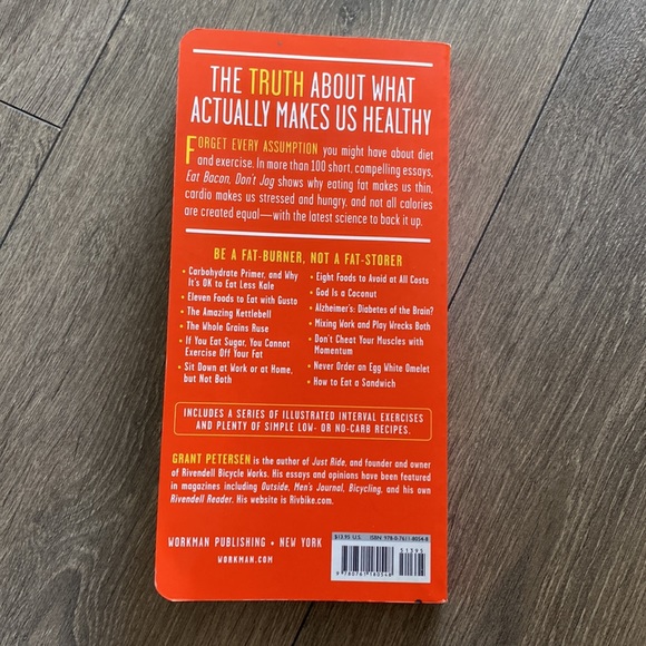 Eat Bacon, Don’t Jog Book - Picture 2 of 2